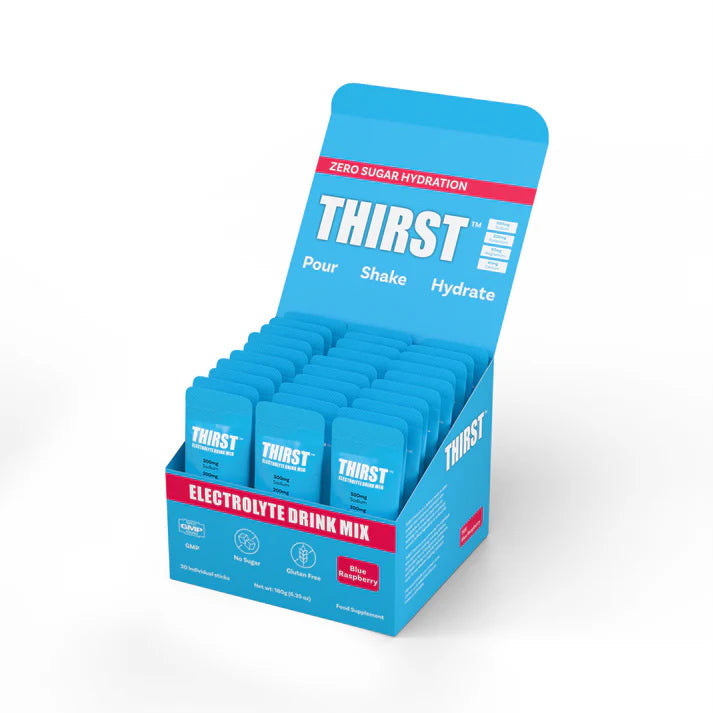 Thirst Electrolytes - Blue Raspberry - 30 Sachets