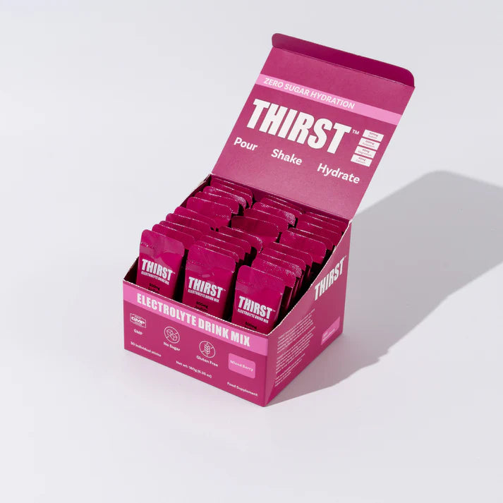 Thirst Electrolytes - Mixed Berry Flavour - 30 Sachets