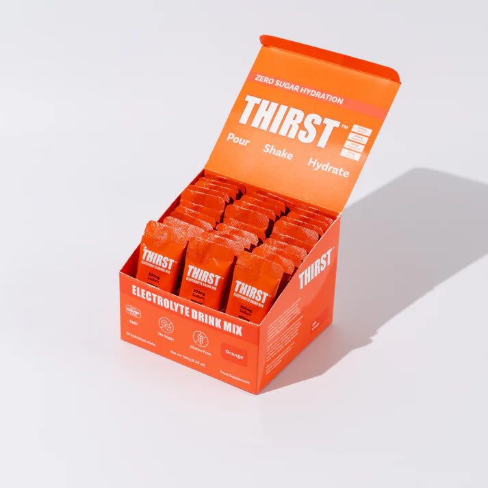 Thirst Electrolytes - Orange Flavour - 30 Sachets