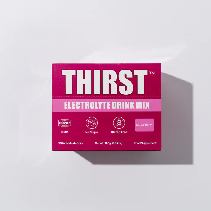 Thirst Electrolytes - Mixed Berry Flavour - 30 Sachets
