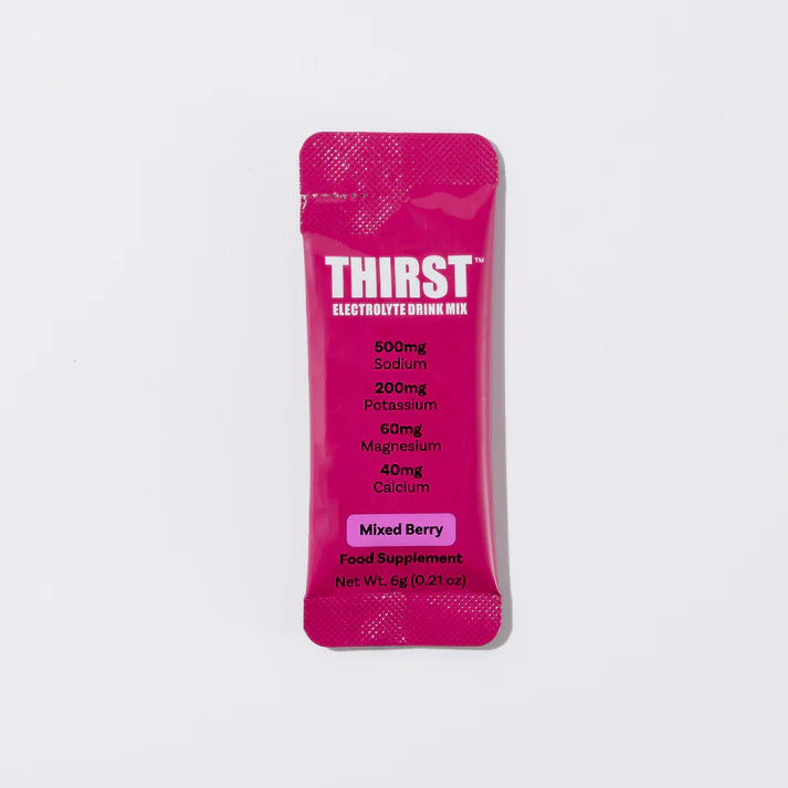 Thirst Electrolytes - Mixed Berry Flavour - 30 Sachets