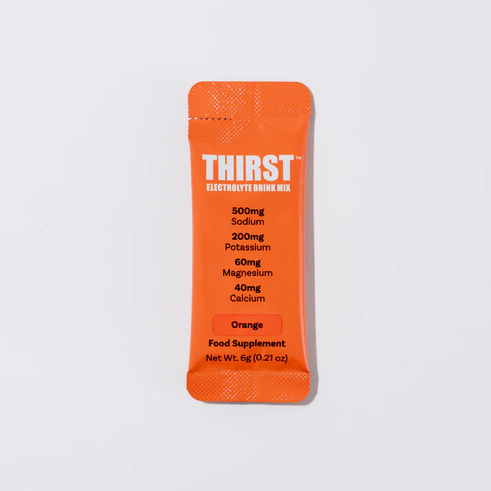 Thirst Electrolytes - Orange Flavour - 30 Sachets