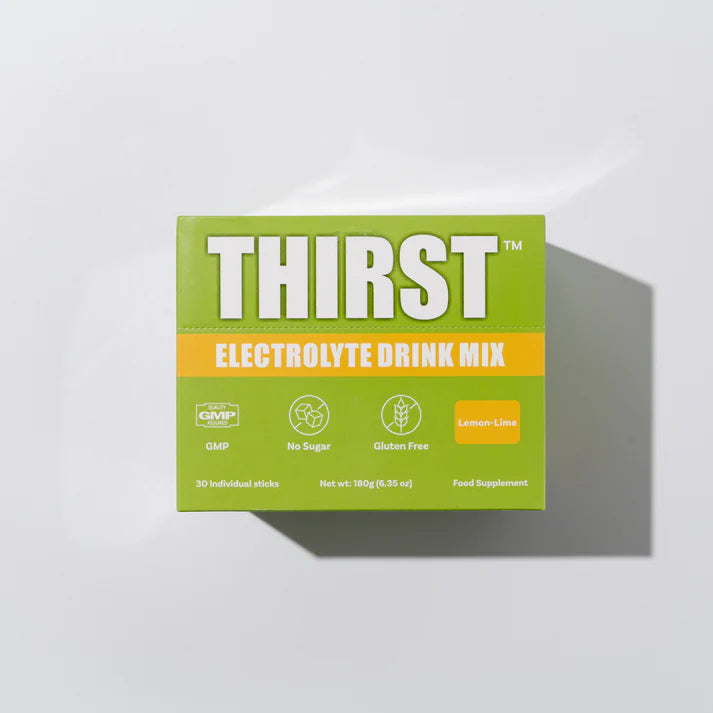 Thirst Electrolyte - Lemon and Lime Flavor - 30 Sachets